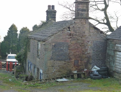 Old building in the village of Flash.