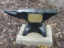 Memorial anvil