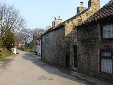 A street in the village of Flash.